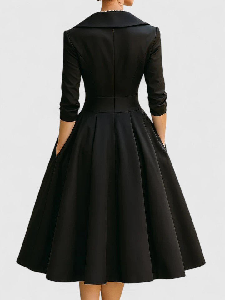 Leonore | Elegante Midi Jurk