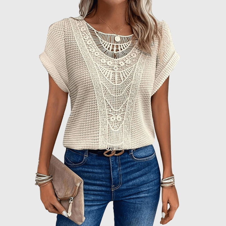 Inge | Elegante Blouse in Ibiza-Stijl