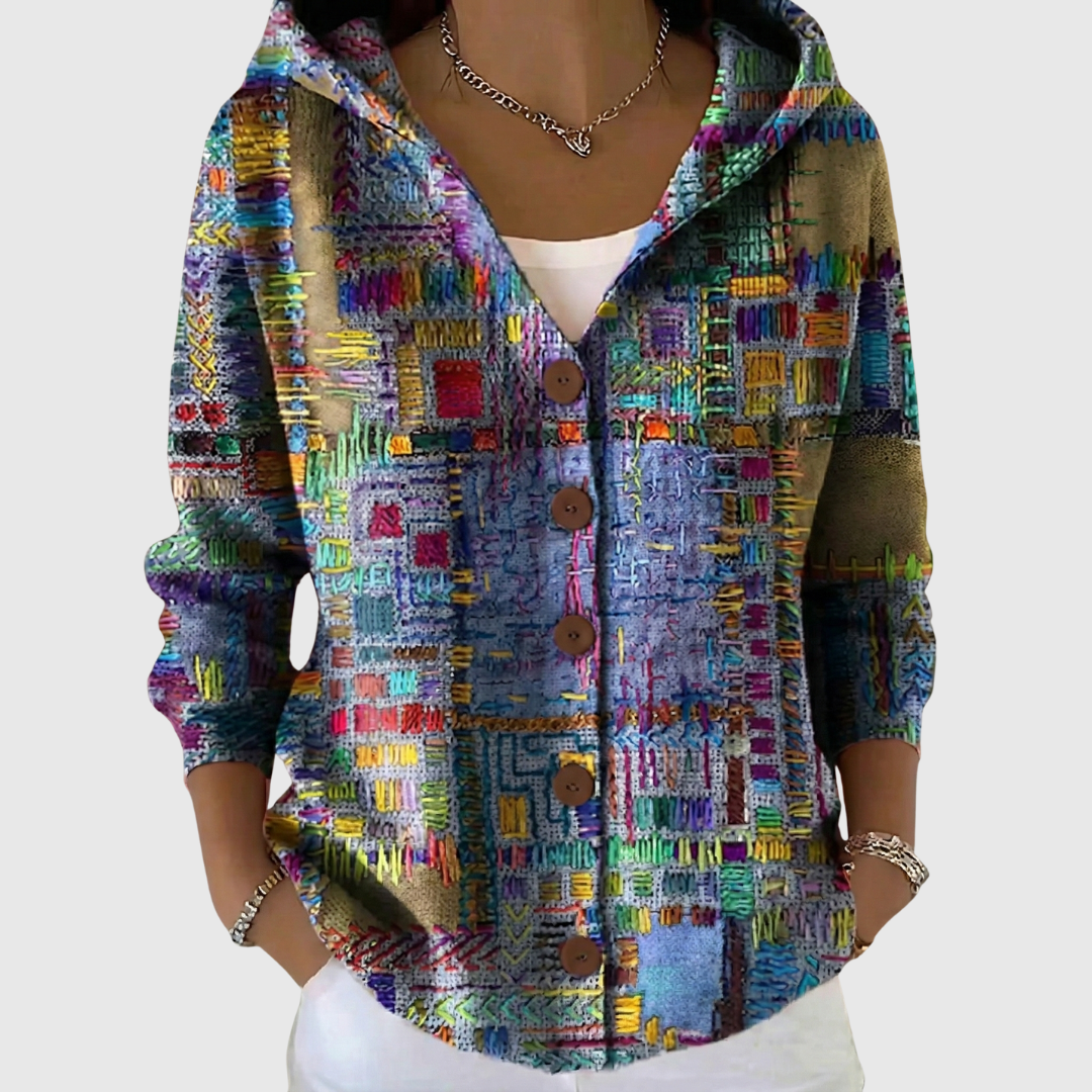 Maartje | Comfortabele gebreide cardigan met capuchon
