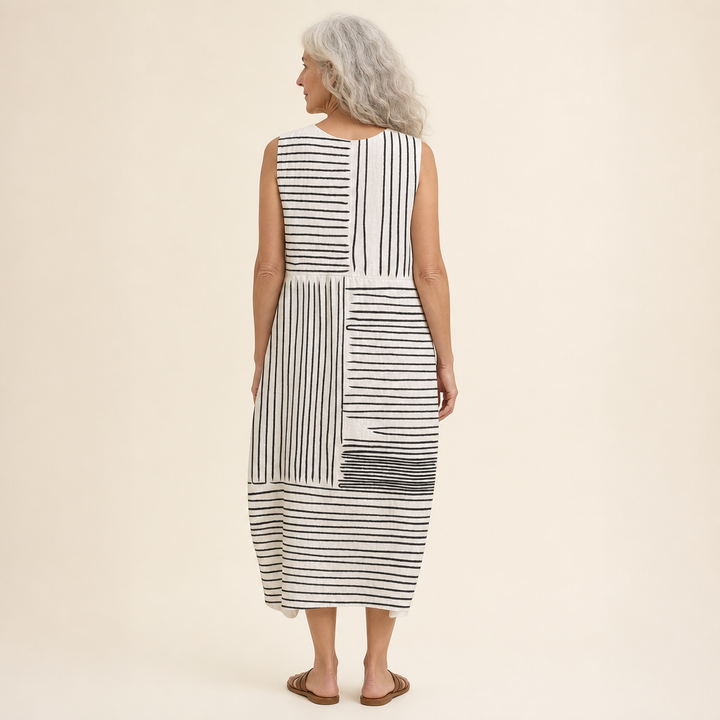 Vivienne - Comfortabele Zomerjurk Zonder Mouwen