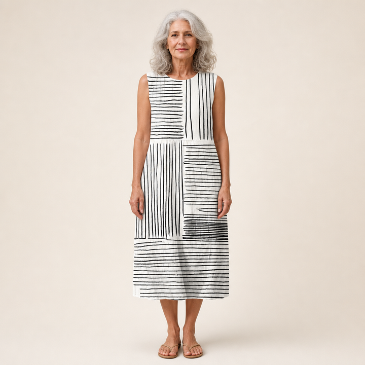 Jacqueline - Vloeiende en comfortabele jurk