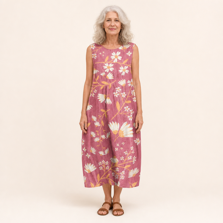 Margaux - Comfortabele Zomerjurk Zonder Mouwen