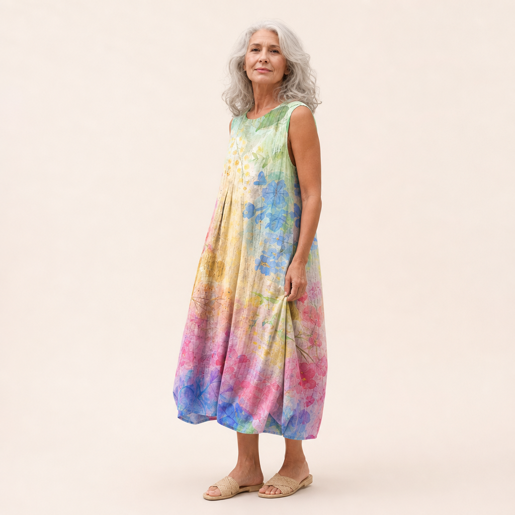 Laurine - Comfortabele Zomerjurk Zonder Mouwen