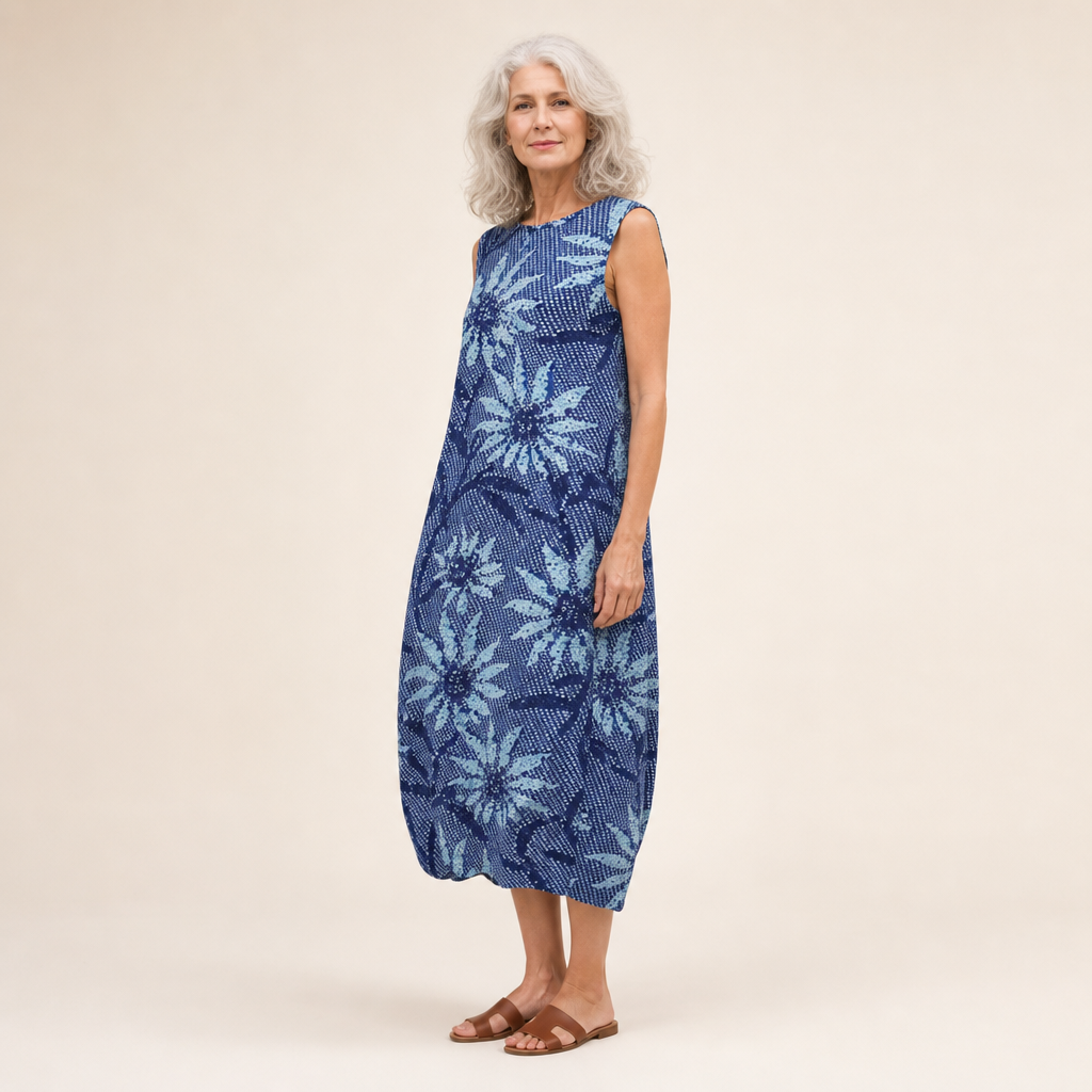 Adélaïde - Comfortabele Zomerjurk Zonder Mouwen