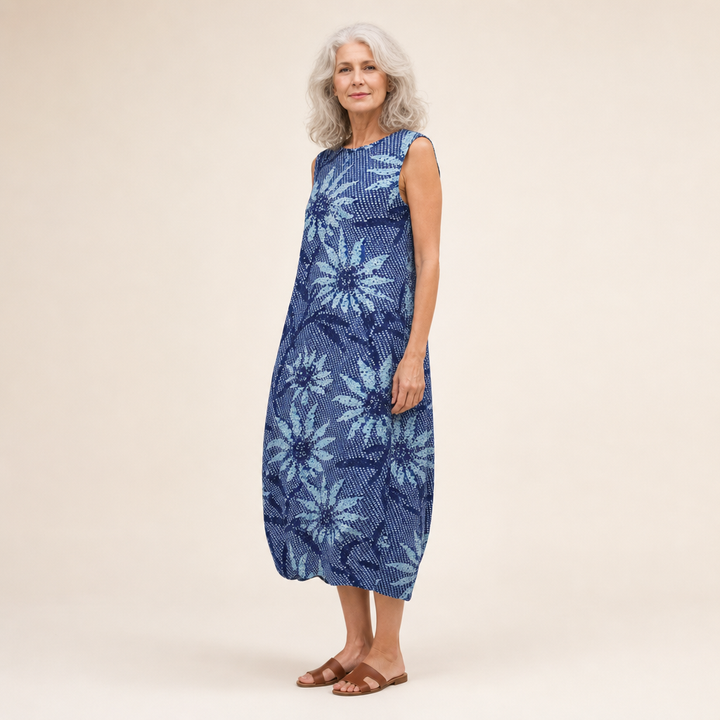 Adélaïde - Comfortabele Zomerjurk Zonder Mouwen