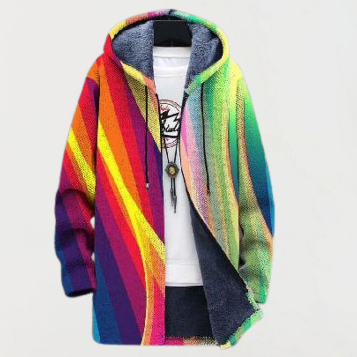 Manon | Jas met regenboogstrepen