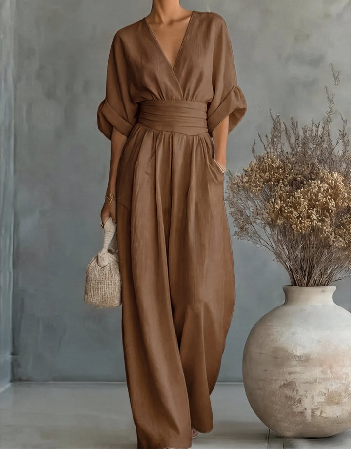 Élise | Elegante vloeiende jumpsuit