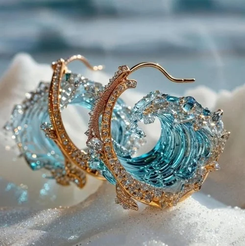 Oorbellen Ocean's Oath