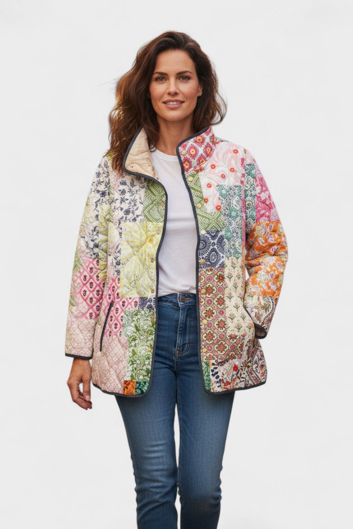 Iris | Gewatteerde jas