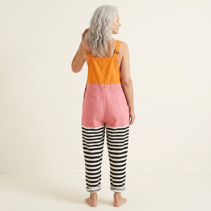 Hilde | moderne kleurblok zonnebril